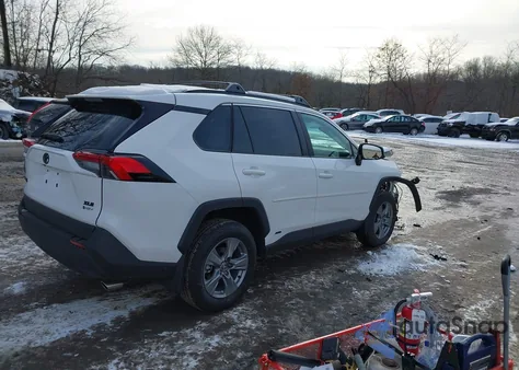 2025 Toyota Rav4 Hybrid Xle z USA, uszkodzony, nr VIN 4T3RWRFVXSU200976